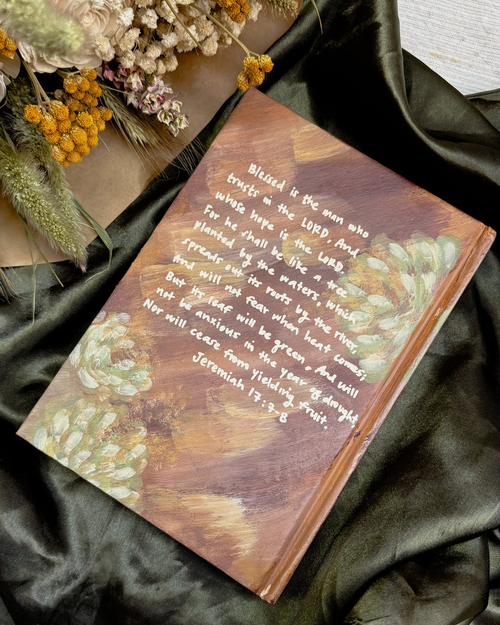 Trust Hand-Painted Journal