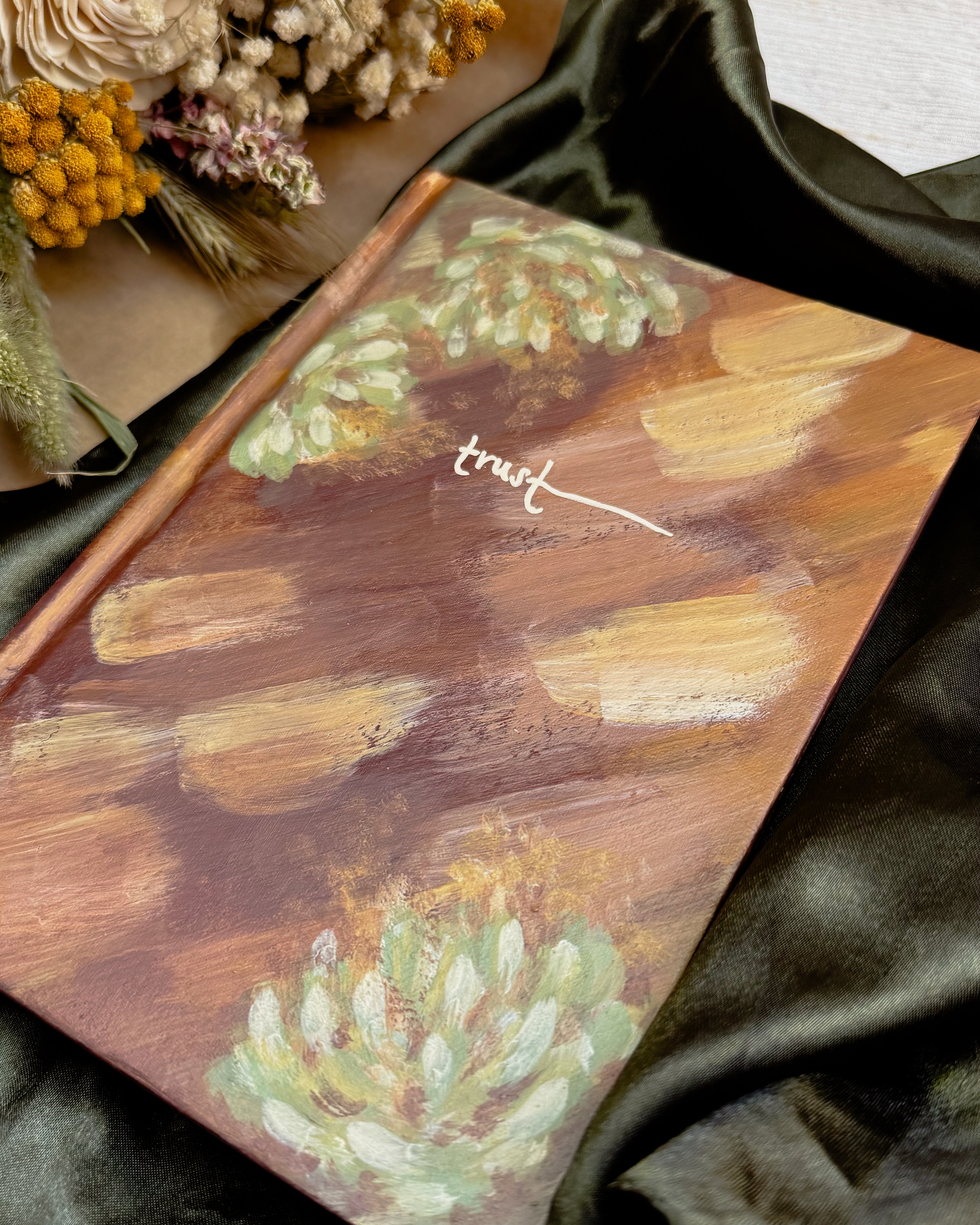 Trust Hand-Painted Journal