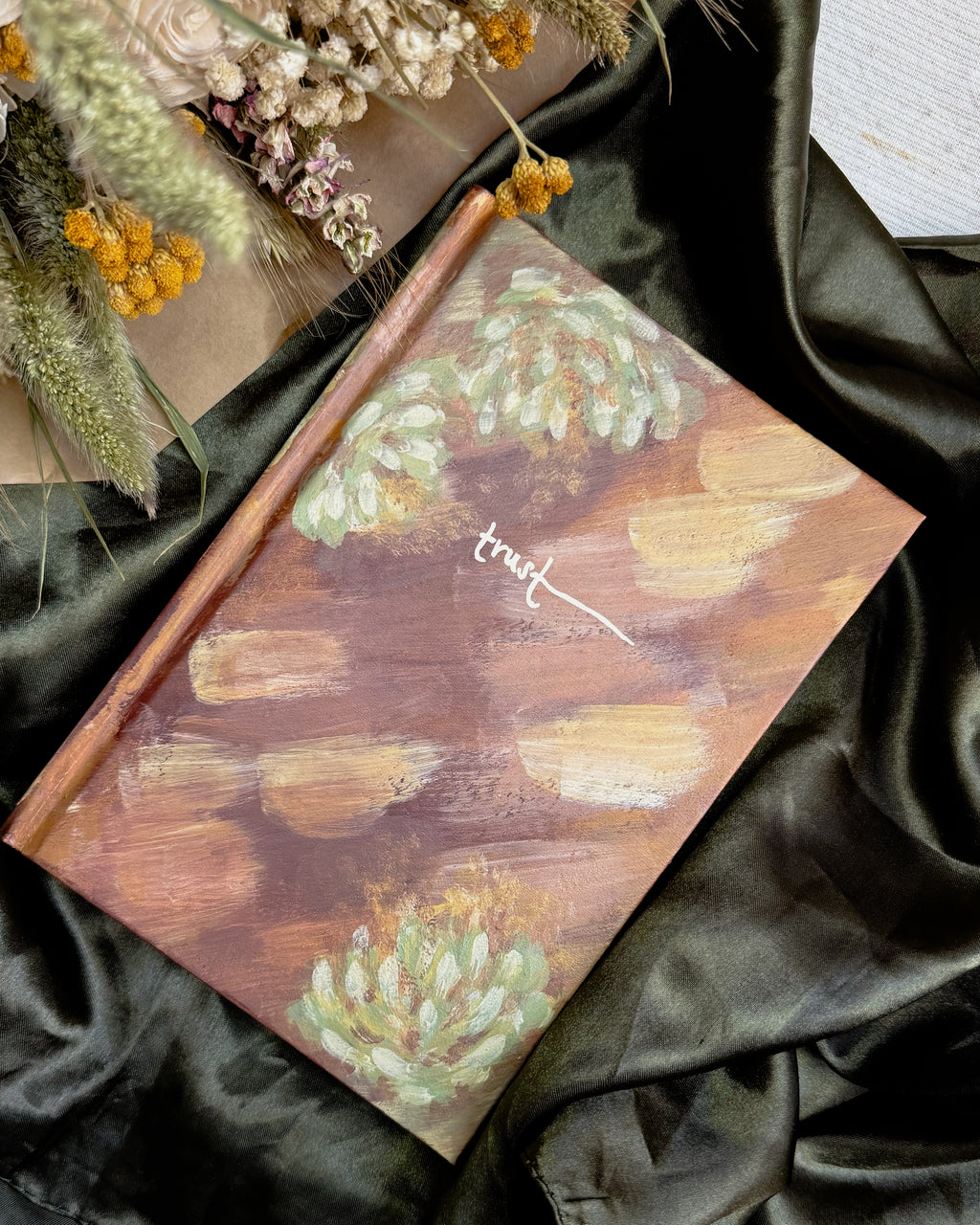 Trust Hand-Painted Journal