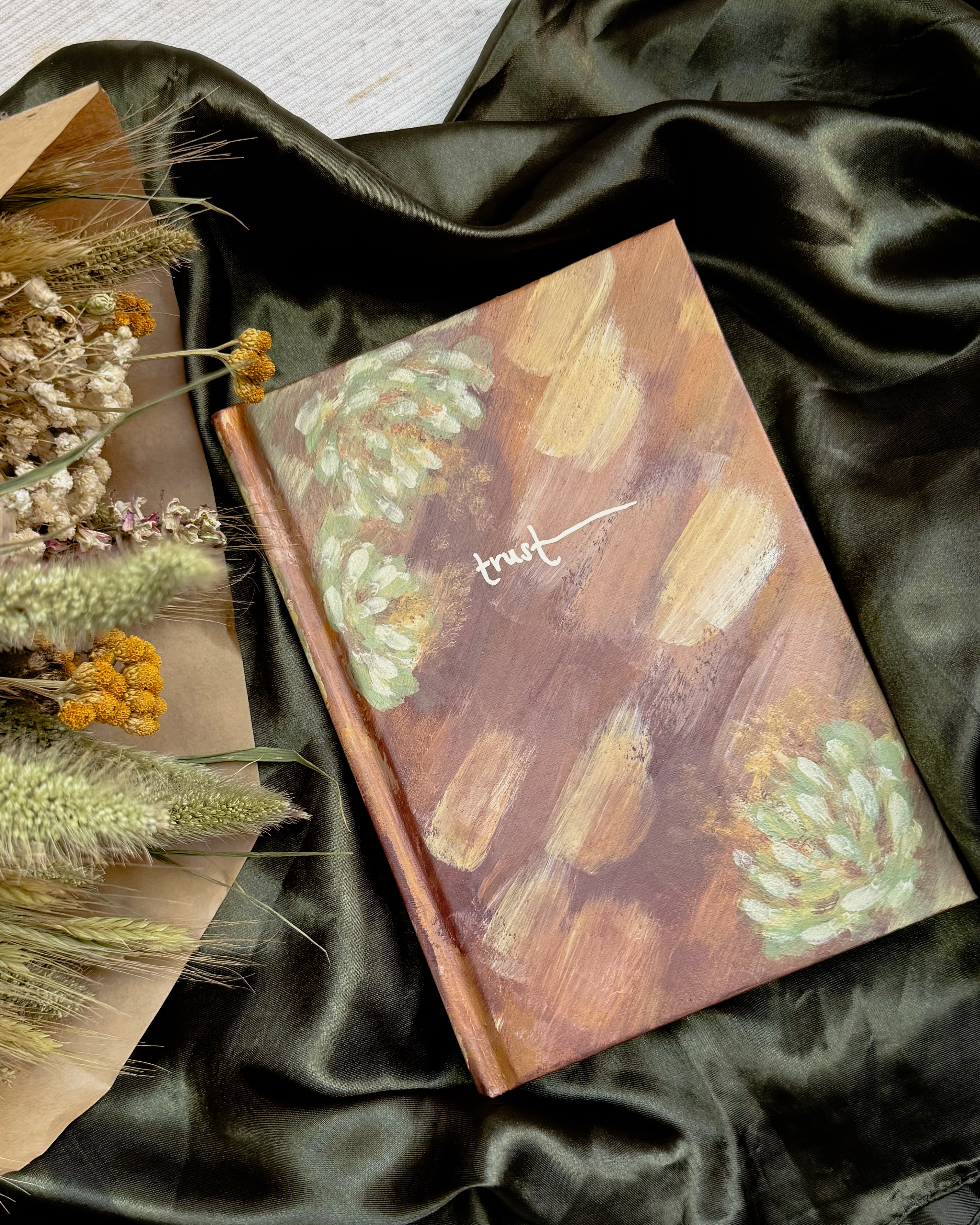 Trust Hand-Painted Journal